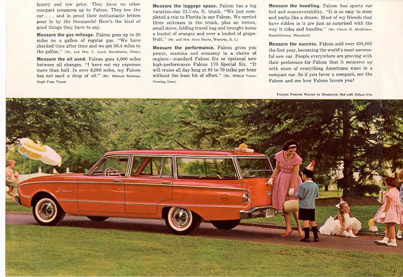 1961 Ford Falcon Brochure Page 2